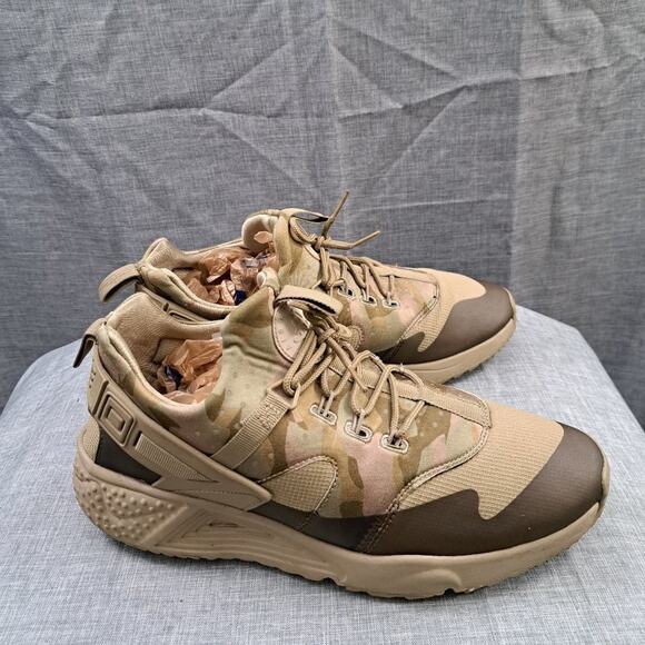 %Nike Men\'s Air Huarache Camo Utility Khaki-Matte Olive, 806807-200 / A 37 main image 8